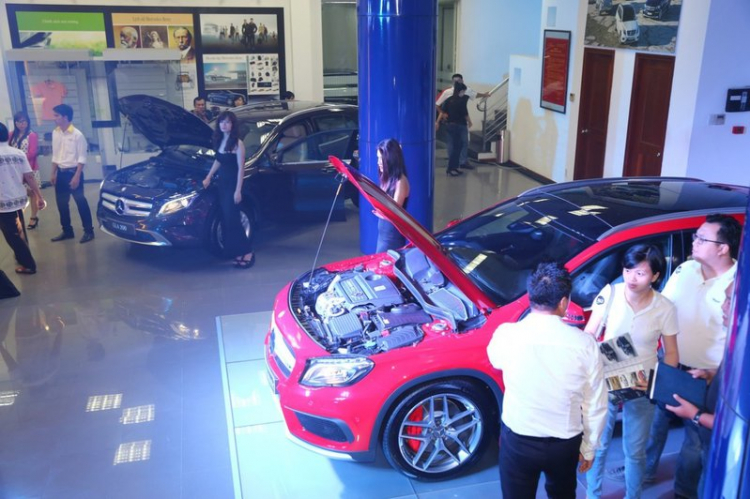 Mercedes-Benz GLA-Class trình làng tại Haxaco Mercedes-Benz GLA-Class trình làng tại Haxaco
