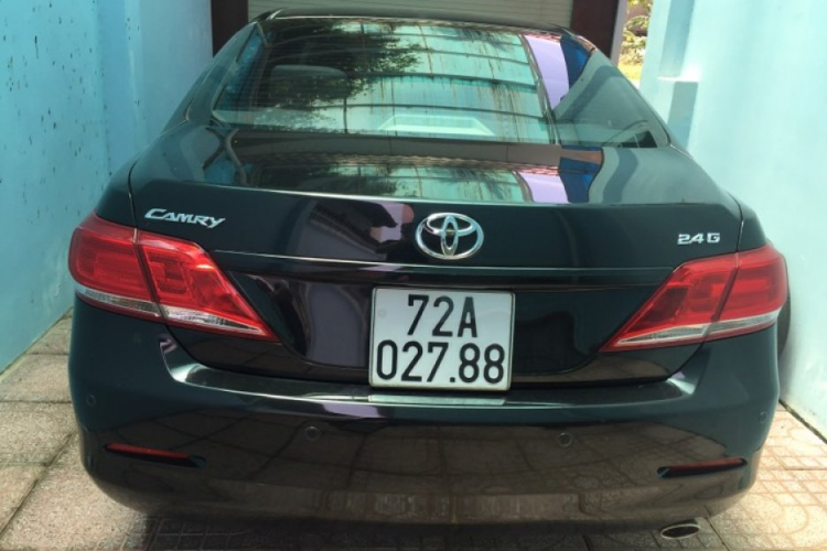 Xe Toyota Camry 2.4G 2012 Chính Chủ - Còn Rất Mới