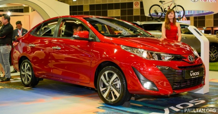 Toyota Vios 2019 ra mắt tại Việt Nam có 4 phiên bản