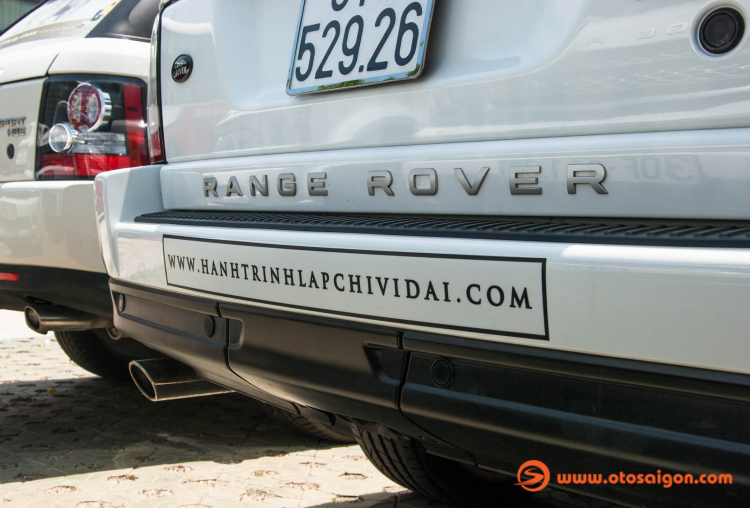 Dàn Range Rover của ông chủ cafe Trung Nguyên trong chuyến hành trình xuyên Việt