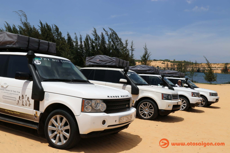 Dàn Range Rover của ông chủ cafe Trung Nguyên trong chuyến hành trình xuyên Việt