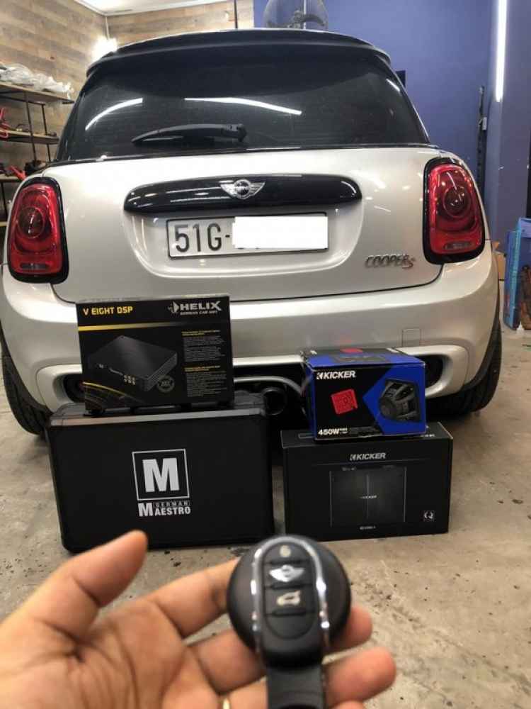 Độ âm thanh cho Mini Cooper S