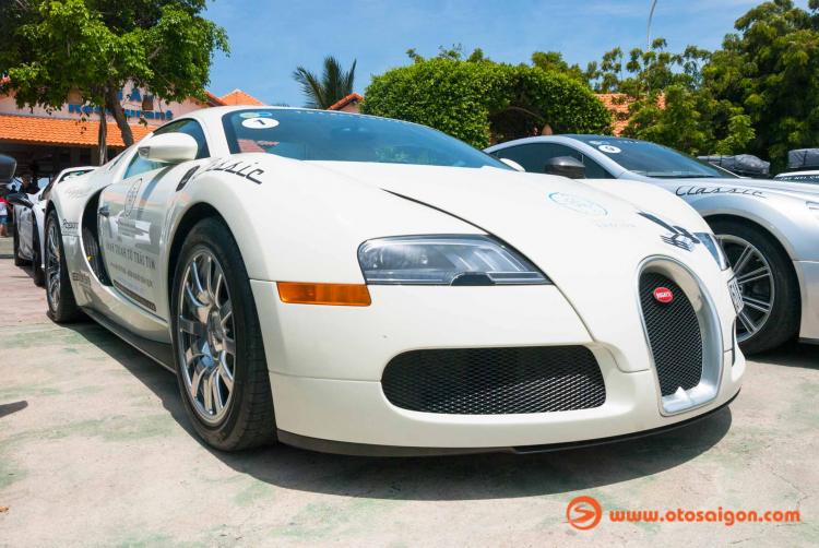 Bugatti Veyron sẽ đi về đến đích trong ''Hành trình từ trái tim'' xuyên Việt