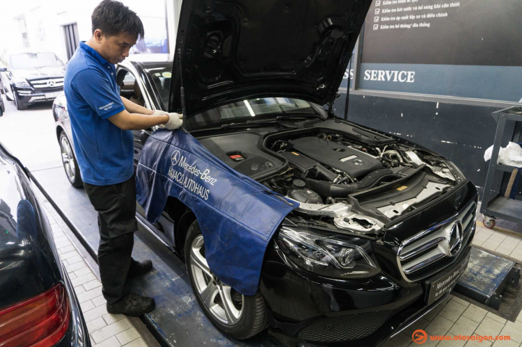 [Clip] Chi tiết khâu kiểm tra kỹ thuật hơn 110 hạng mục cho xe Mercedes-Benz Certified