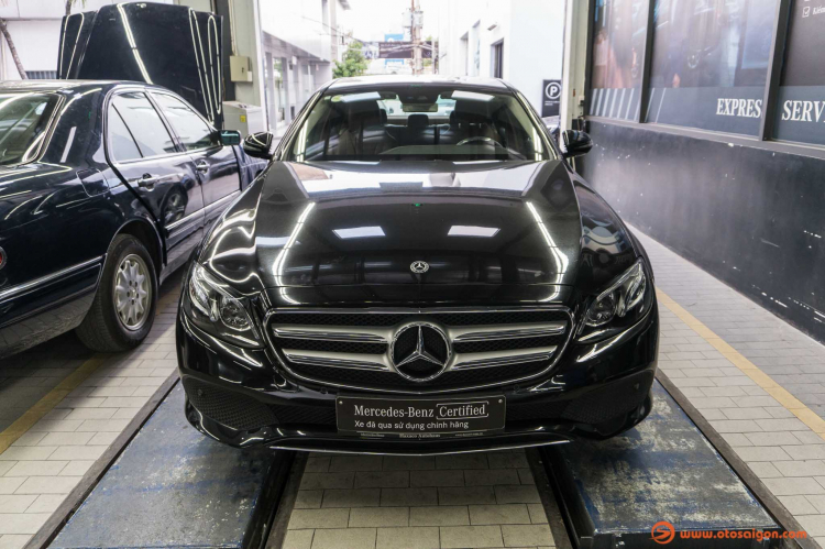 [Clip] Chi tiết khâu kiểm tra kỹ thuật hơn 110 hạng mục cho xe Mercedes-Benz Certified