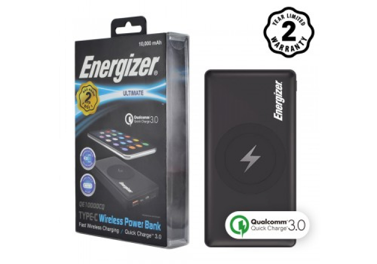 Pin dự phòng, sạc, cáp chính hãng Energizer bảo hành 2 năm 1 đổi 1 tại Energizer Việt Nam