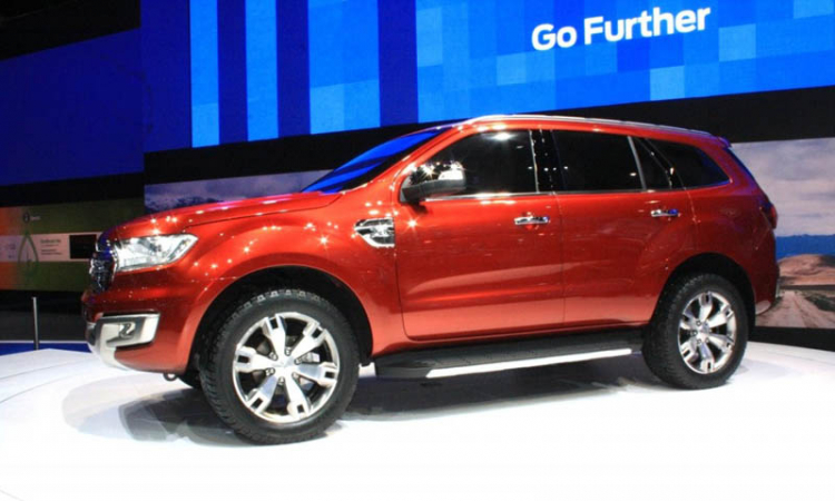 Ford hé lộ thêm thông tin SUV Everest 2015 sắp ra mắt