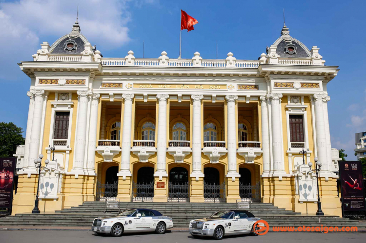 Hình ảnh dàn xe đặc biệt của Hành trình từ Trái tim đến với người hâm mộ Thủ đô Hà Nội