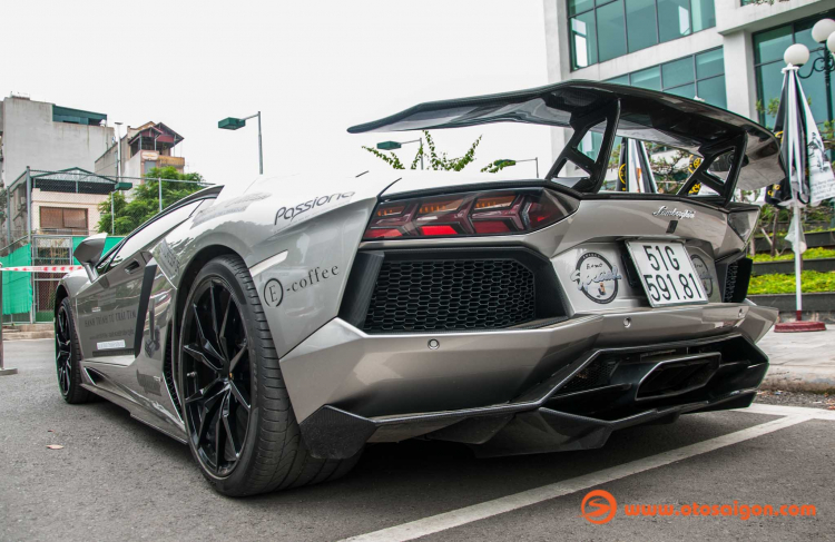 Hình ảnh Lamborghini Aventador LP700-4 độ DMC của Trung Nguyen Legend