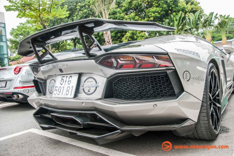 Hình ảnh Lamborghini Aventador LP700-4 độ DMC của Trung Nguyen Legend