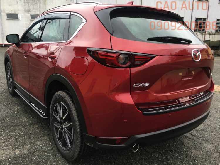 BỆ BƯỚC CHÂN THEO XE CHO MAZDA CX5 2019