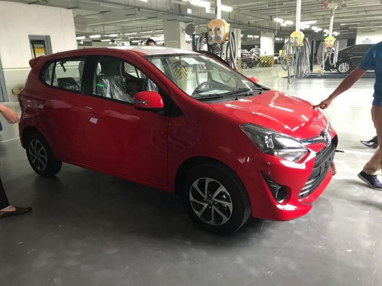 Toyota Wigo giá 400 triệu đồng tại Việt Nam đã ra đại lý