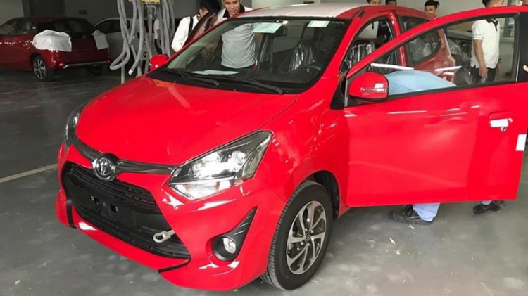 Toyota Wigo giá 400 triệu đồng tại Việt Nam đã ra đại lý