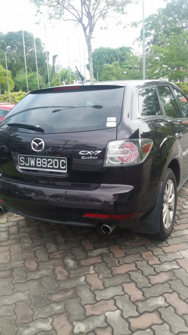 Mazda có xe Mazda CX7