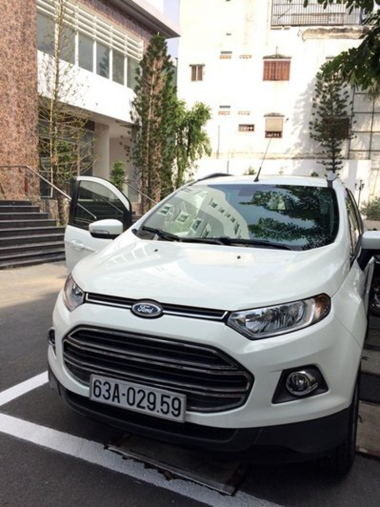 Độ pô Ford Ecosport để giảm tiếng pô đỡ ồn