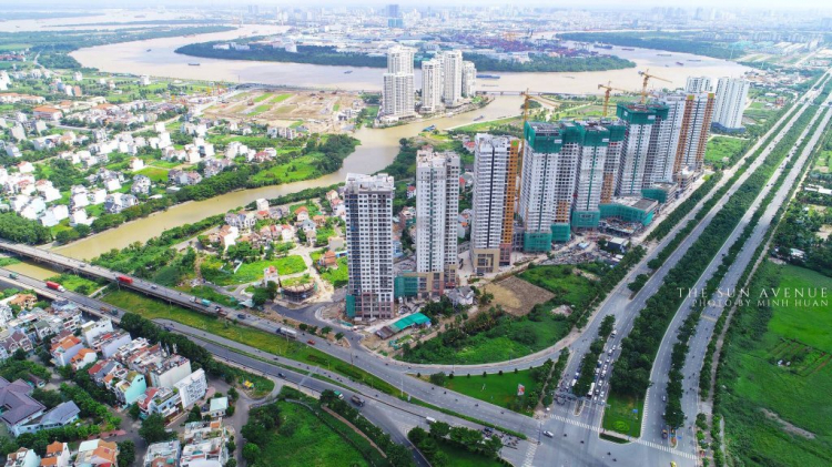 Giữa tháng 9 này The Sun Avenue cất nóc rồi thì có kịp bàn giao nhà trong Quý 2 - 2018 không các bác