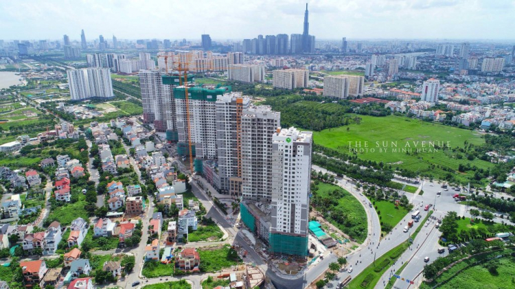 Giữa tháng 9 này The Sun Avenue cất nóc rồi thì có kịp bàn giao nhà trong Quý 2 - 2018 không các bác