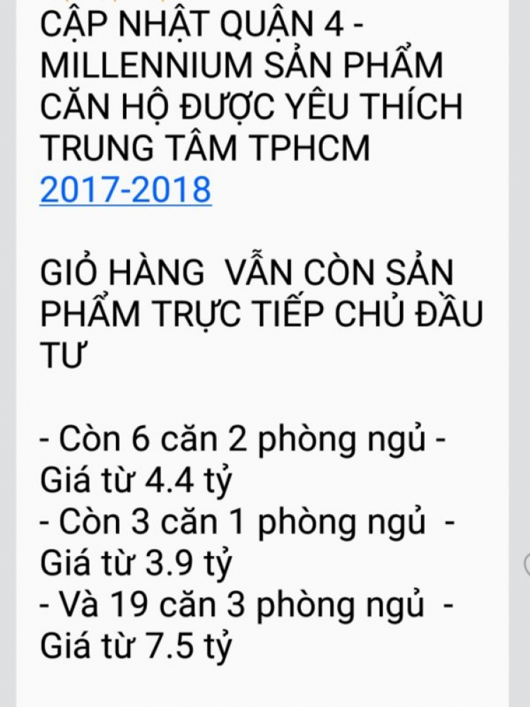 7 tỷ: Cần tư vấn mua căn hộ ở liền, hoặc sắp bàn giao