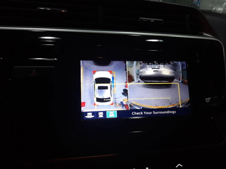 Honda city vạch camera lùi