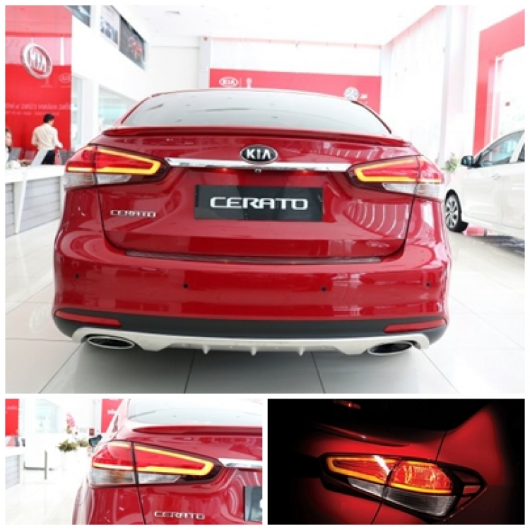 BẢNG GIÁ KIA CERATO 2018 MỚI NHẤT