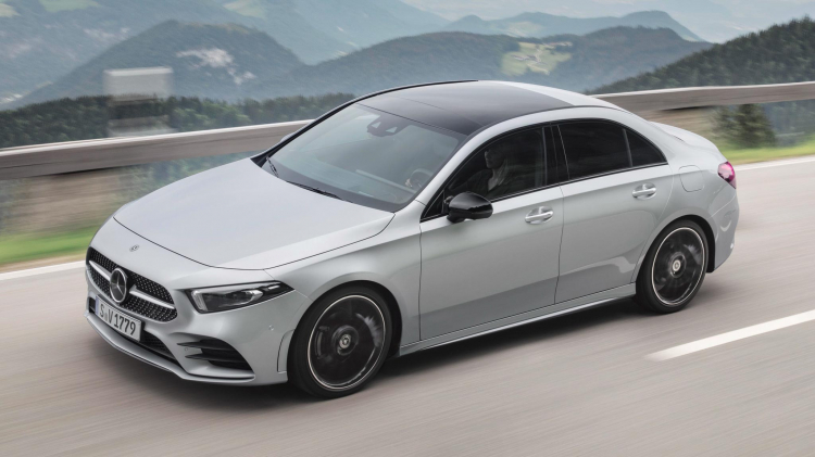 Mercedes A Class 2019 là chiếc sedan thương mại có hệ số cản gió thấp nhất