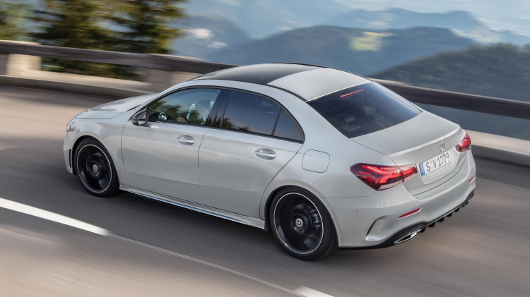 Mercedes A Class 2019 là chiếc sedan thương mại có hệ số cản gió thấp nhất