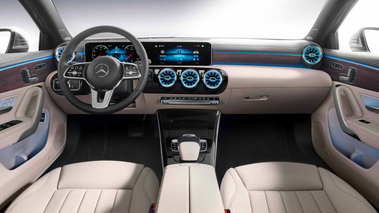 Mercedes A Class 2019 là chiếc sedan thương mại có hệ số cản gió thấp nhất