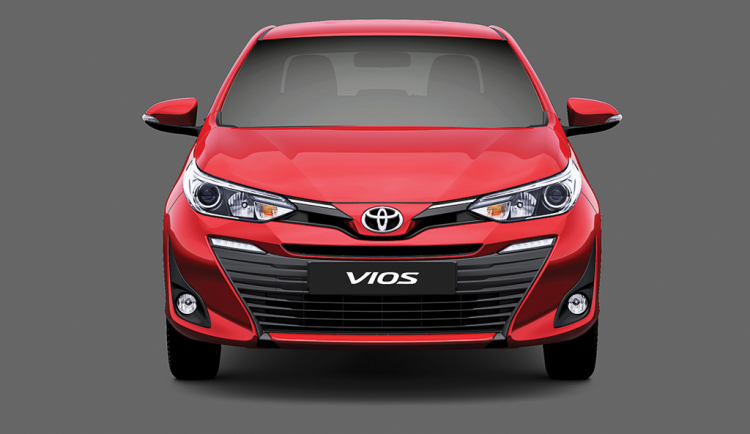 Toyota Vios 2018 chính thức: động cơ cũ, cân bằng điện tử, 7 túi khí, giá từ 531 triệu đồng