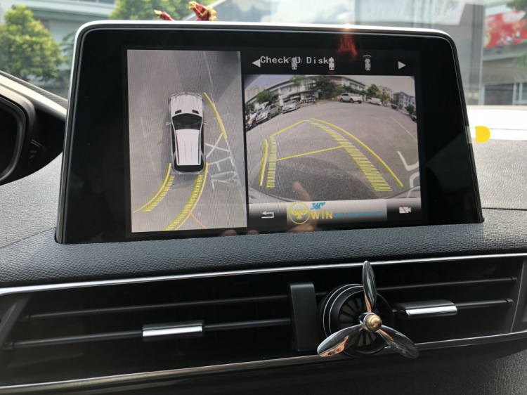 Giới thiệu camera 360 độ ô tô Owin hệ thống quan sát toàn cảnh xe hơi
