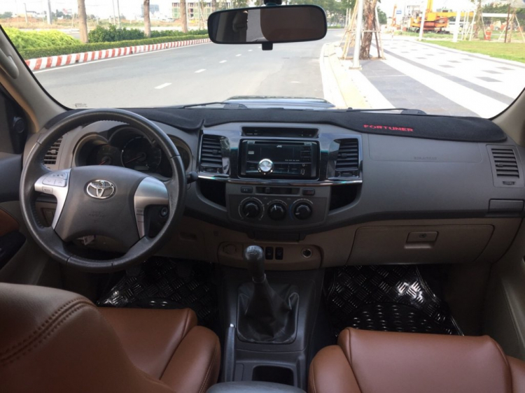 Toyota Fortuner T12/2013 2.5MT G máy dầu ( phiên bản lổ mũi)