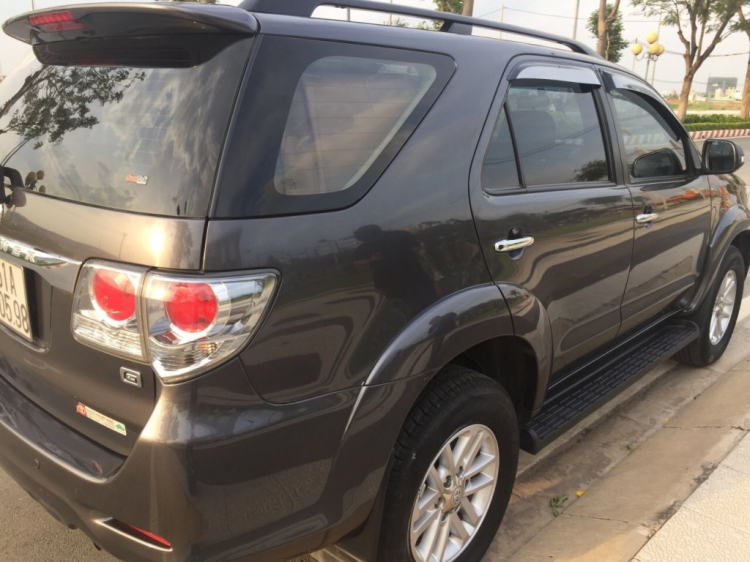 Toyota Fortuner T12/2013 2.5MT G máy dầu ( phiên bản lổ mũi)