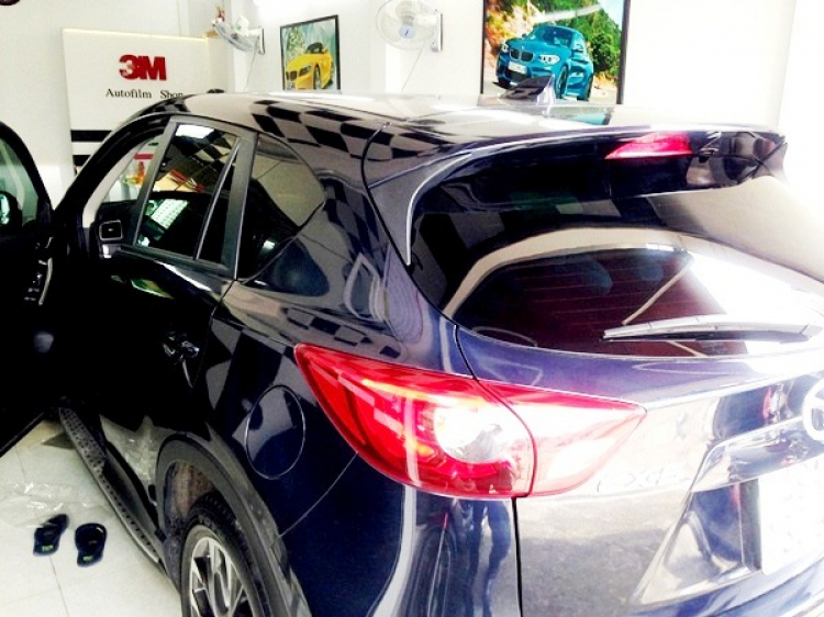 Dán phim cách nhiệt xe Mazda CX5 Dán phim cách nhiệt xe Mazda CX5