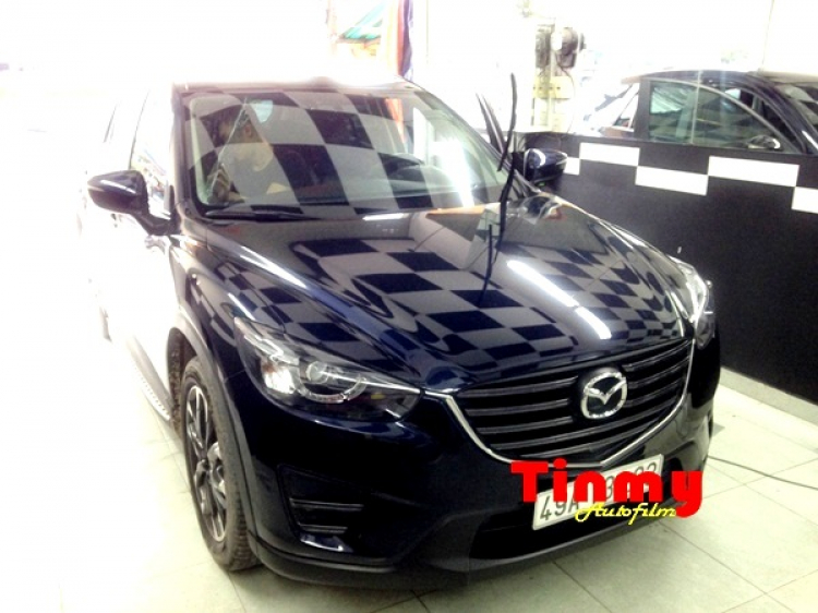 Dán phim cách nhiệt xe Mazda CX5