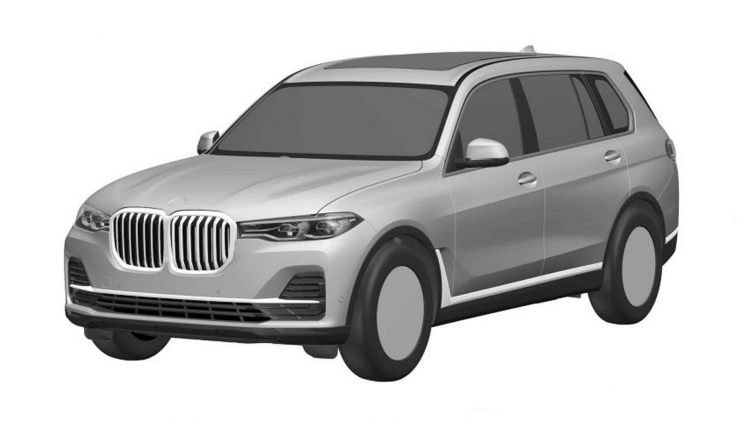 BMW X7 2019 phiên bản sản xuất lộ diện thiết kế