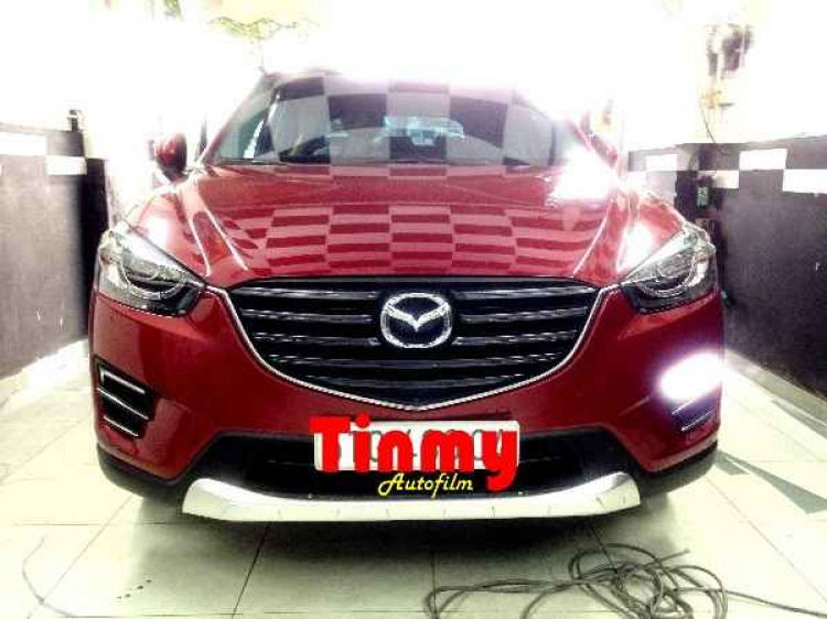 Dán phim cách nhiệt xe Mazda CX5