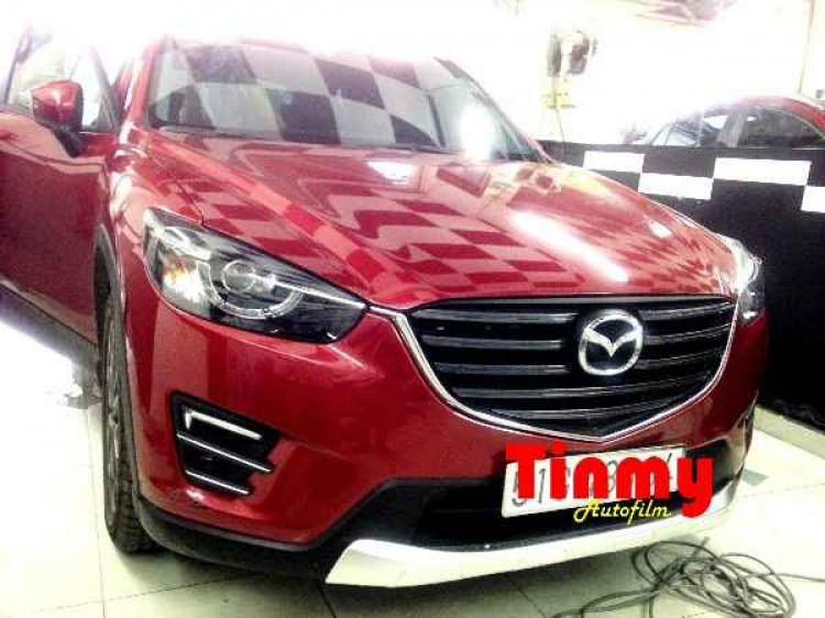 Dán phim cách nhiệt xe Mazda CX5