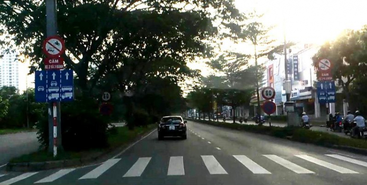Xin tư vấn tốc độ và lane đường đường Nguyễn Văn Linh Q7