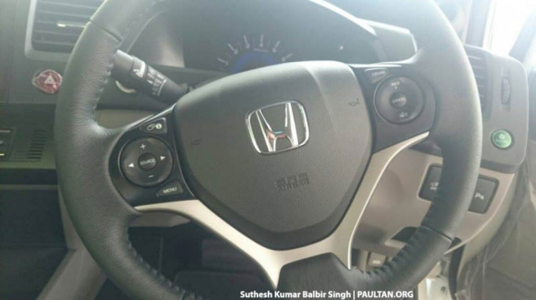 Honda Civic facelift 2014 xuất hiện ở Malaysia