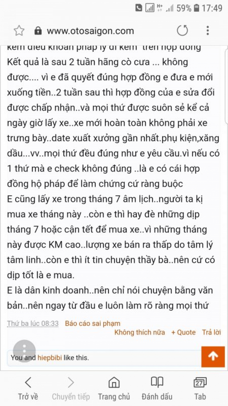 Jolie - Chiếc xe thân thiện