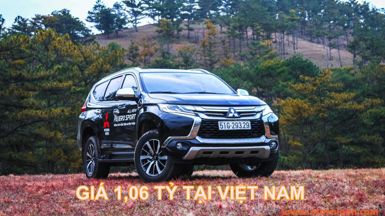 Hé lộ Mitsubishi Pajero Sport 2018 máy dầu AT, giá dự kiến từ 1,06 tỷ