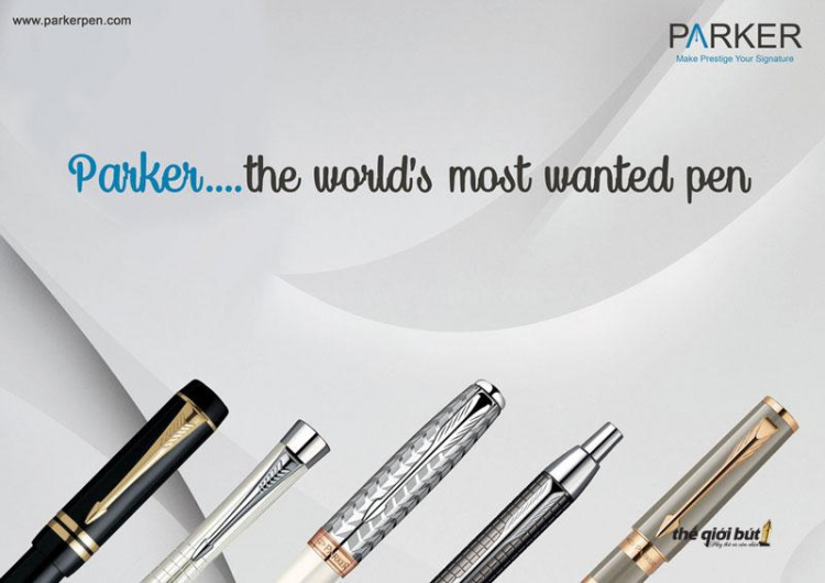 Lịch sử thương hiệu bút Parker Lịch sử thương hiệu bút Parker