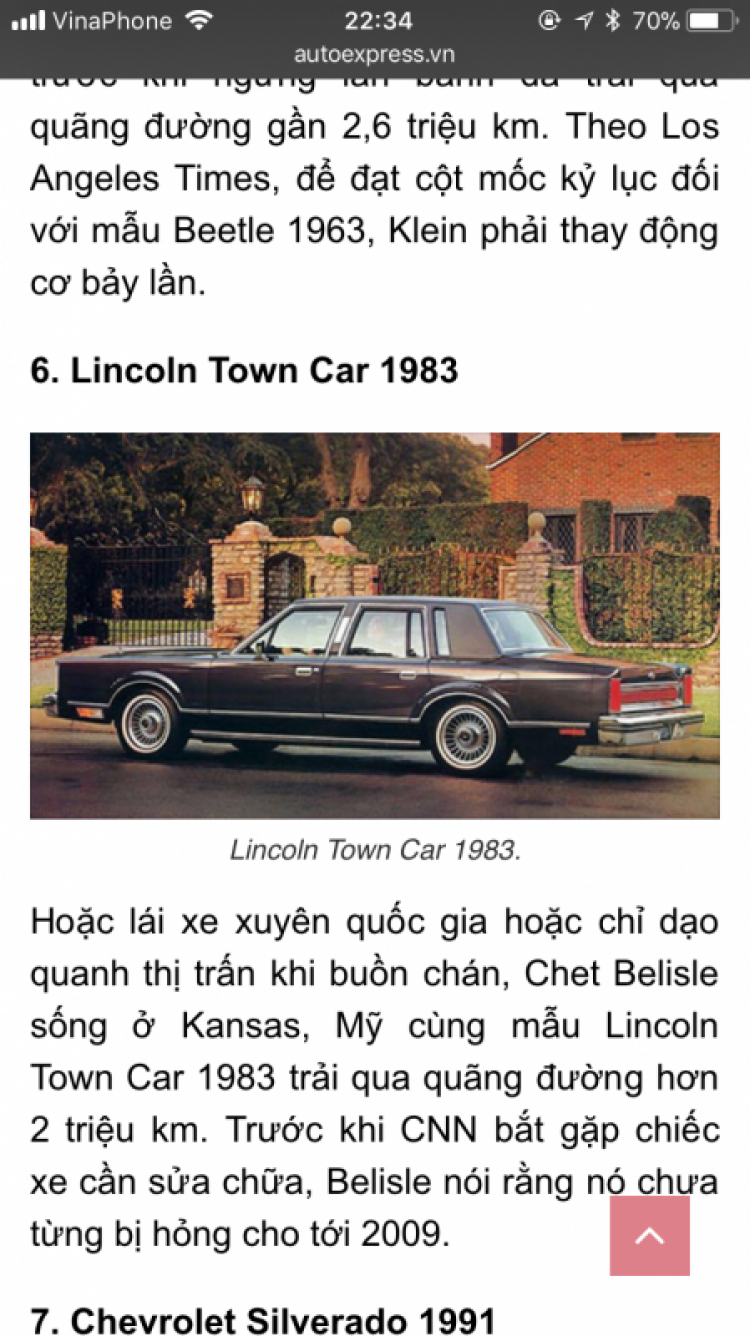 Lincoln town car 19xx