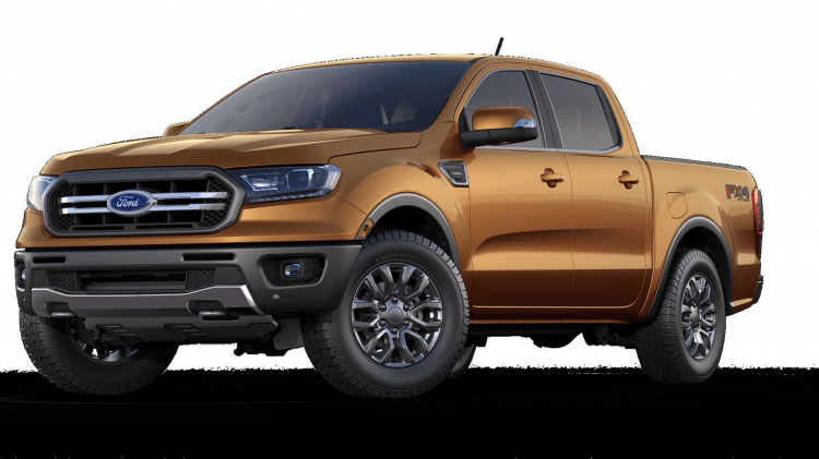 Ford Ranger 2019 dự kiến sẽ có giá bán bắt đầu từ 24.000 USD tại Mỹ