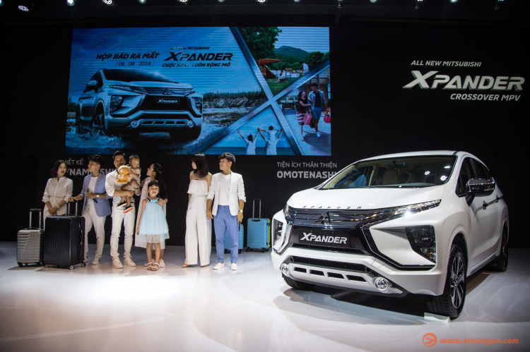 Mitsubishi Xpander 2018: MPV 7 chỗ cỡ nhỏ, giá từ 550 triệu, đặt hàng tháng 9, tháng 10 giao xe