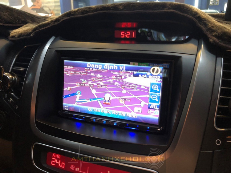 Độ âm thanh cho Kia Sorento. Độ âm thanh cho Kia Sorento.