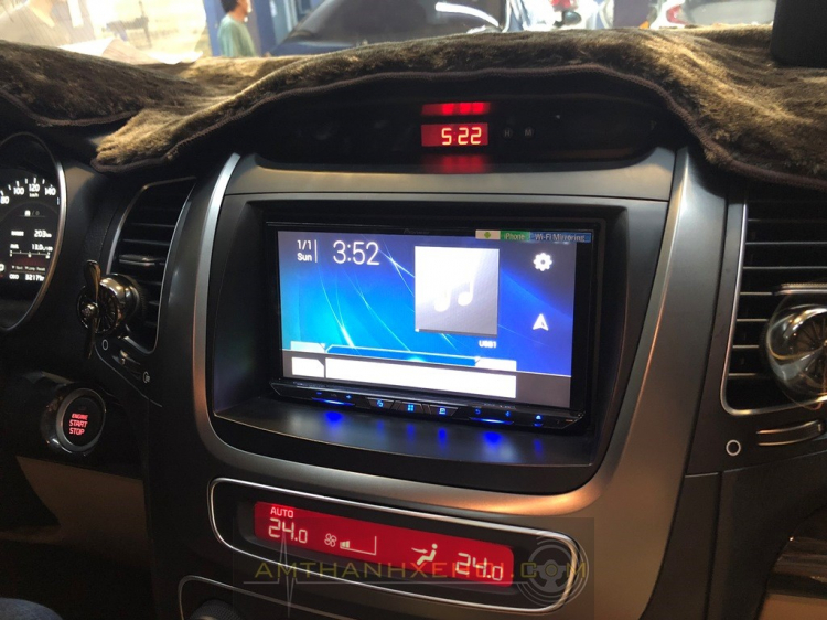 Độ âm thanh cho Kia Sorento. Độ âm thanh cho Kia Sorento.
