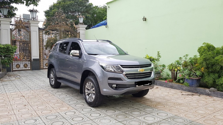 Màu xe Chevrolet Trailblazer 2.5vgt 4x4 và khuyến mãi