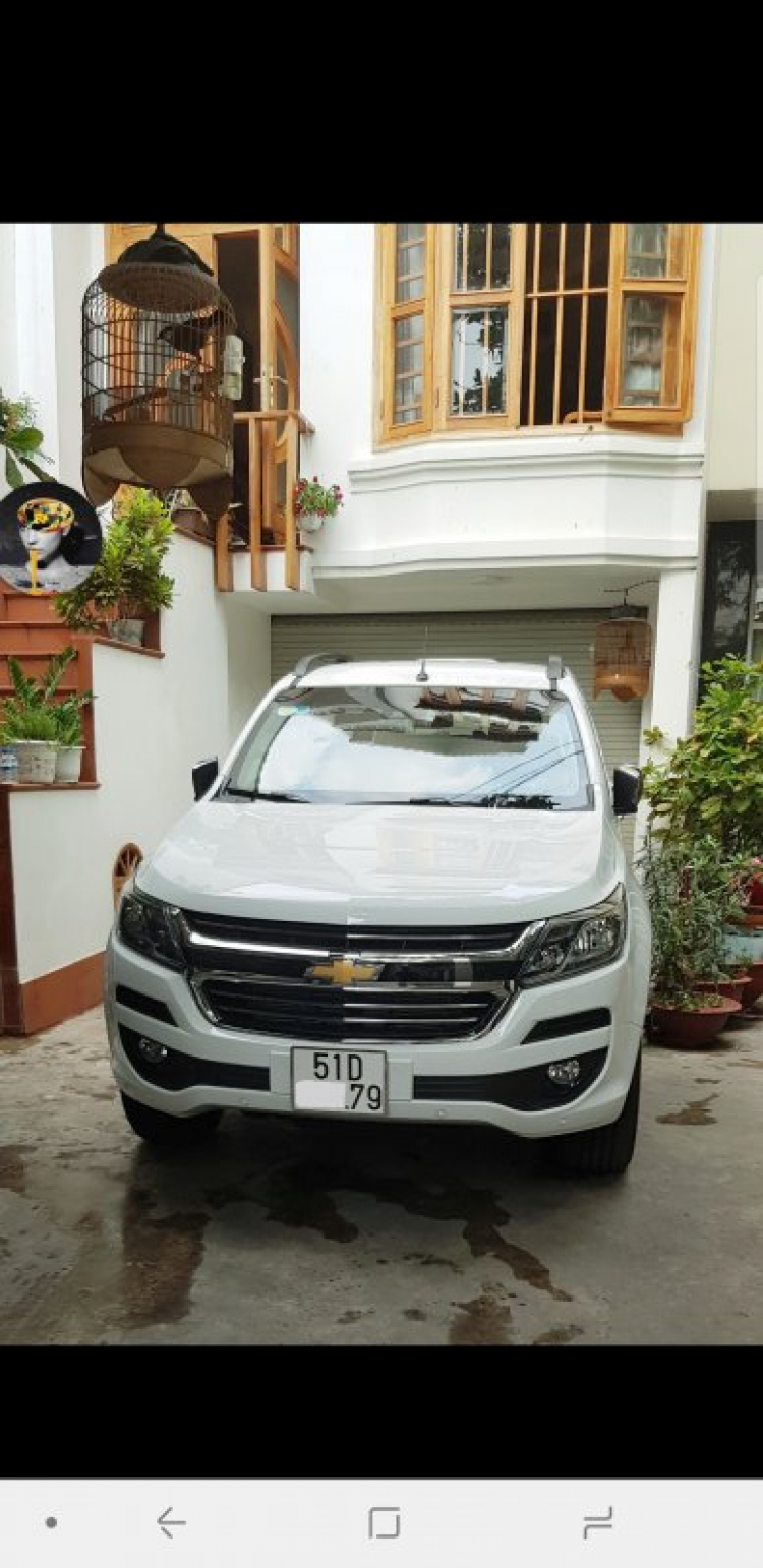 Bảng giá xe Chevrolet Colorado Tháng 8 2018