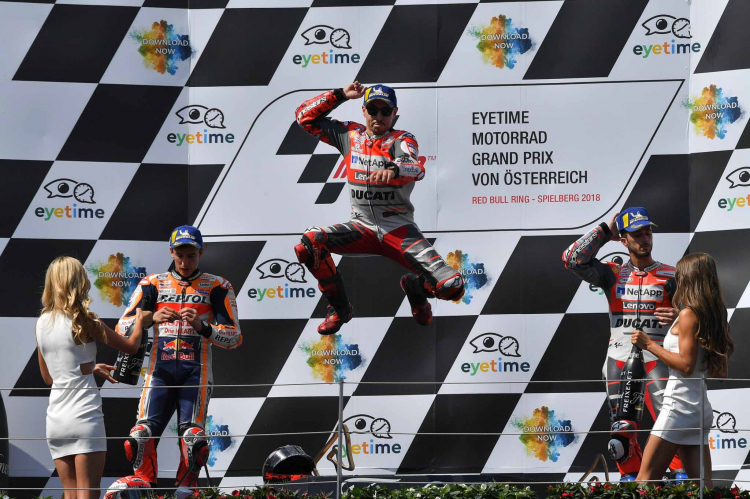 [MotoGP] Lorenzo chiến thắng thuyết phục tại Red Bull Ring (Áo)