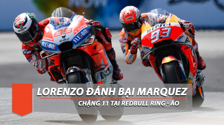 [MotoGP] Lorenzo chiến thắng thuyết phục tại Red Bull Ring (Áo)